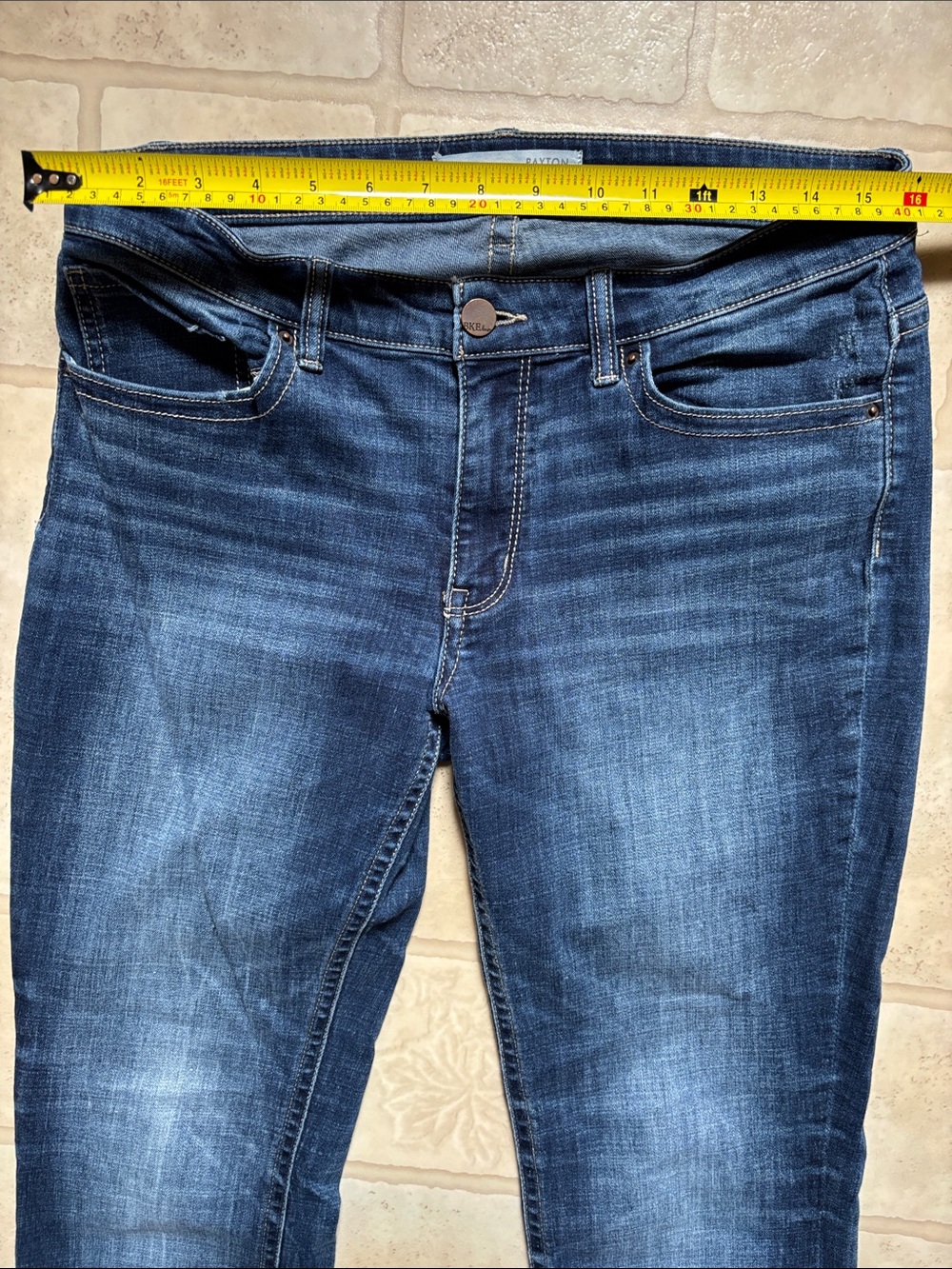 Buckle BKE PAYTON Universal Fit Mid-Rise Tailored Boot Cut Jeans Women's 31x35.5 - Picture 5 of 8
